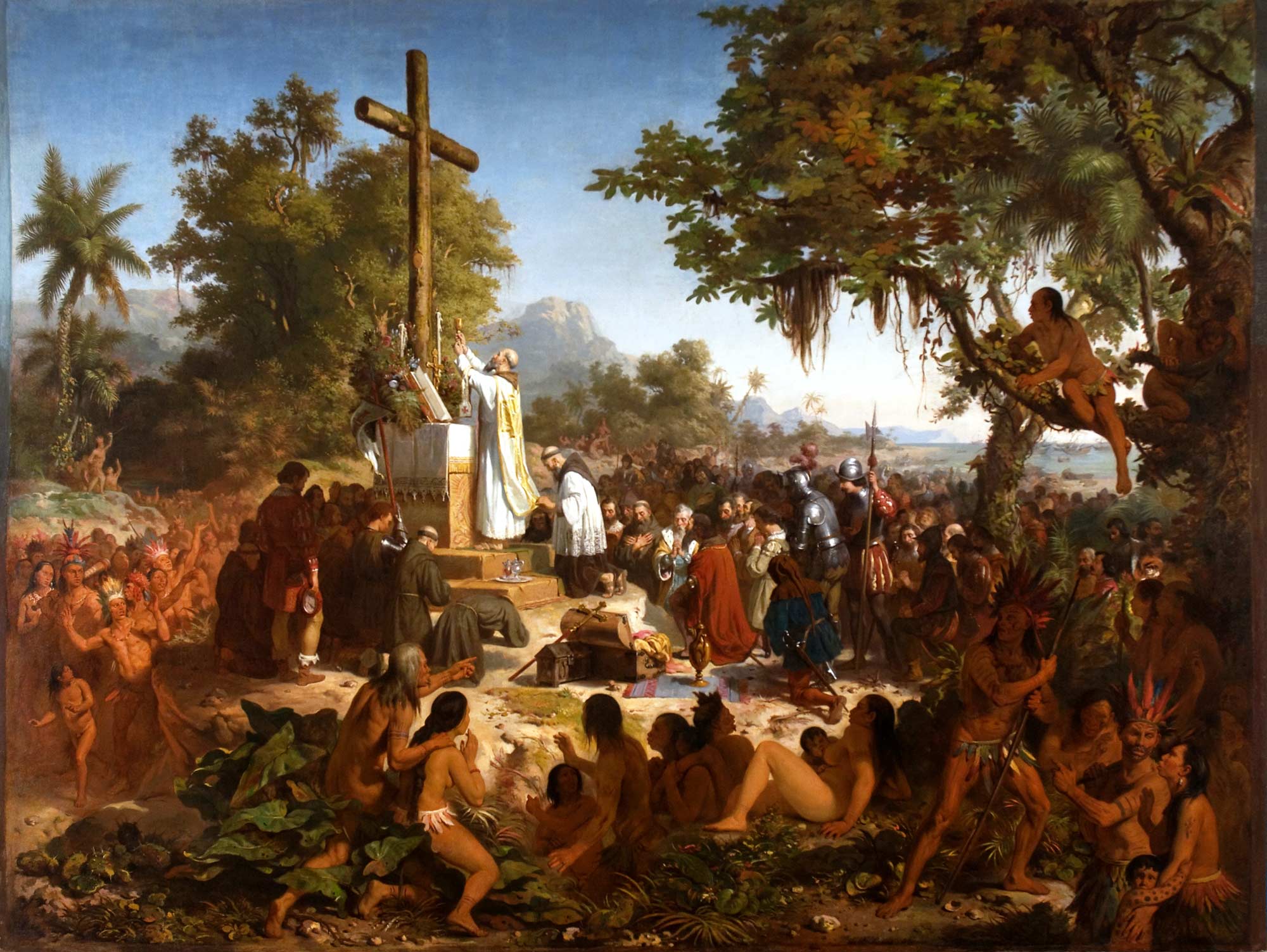 A Primeira Missa No Brasil